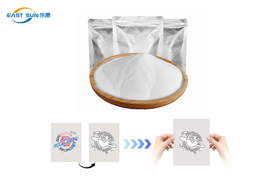 부드러운 얇은 TPU 흰색 1kg 5kg DTF를 위한 뜨거운 녹음 접착 분말