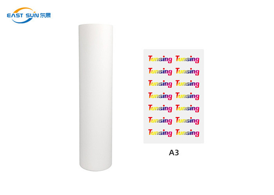 Good price DTF 필름 100M 각 롤 60Cm 열 전송 PET 필름 티셔츠를 위한 냉피 온라인으로